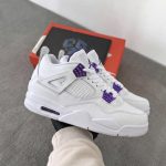 Jordan 4 White Purple