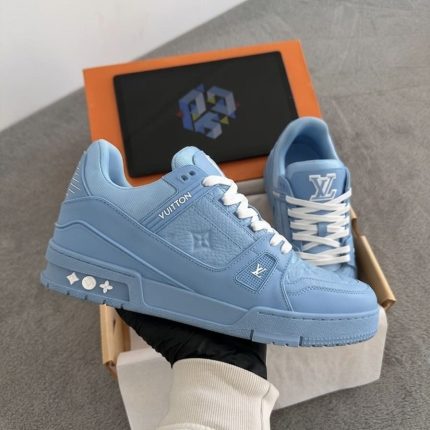 LV SKATE EMBOSSED BLUE