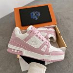 LV SKATE WHITE PINK