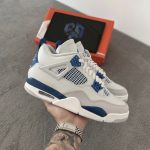 Jordan 4 White Navy