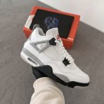 Jordan 4 White Cement