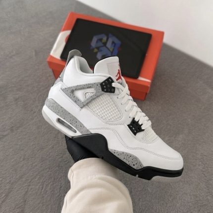 Jordan 4 White Cement
