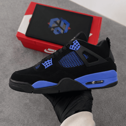 Jordan 4 Black Blue