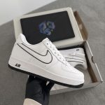 Air Force Outline White Black