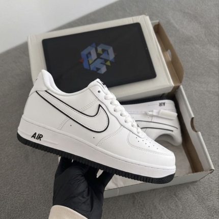 Air Force Outline White Black